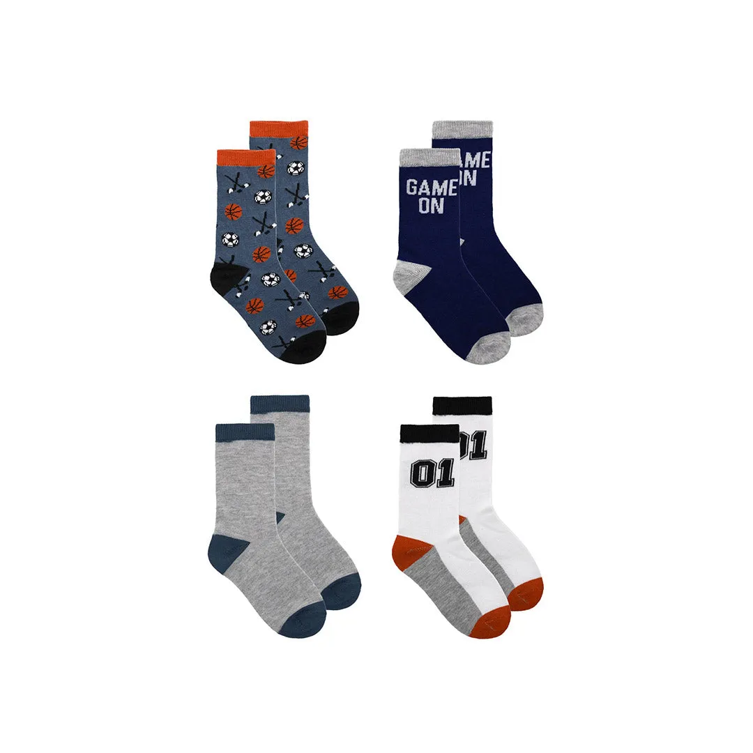 DENSLEY & CO 6 pairs of socks for kids size 8-10