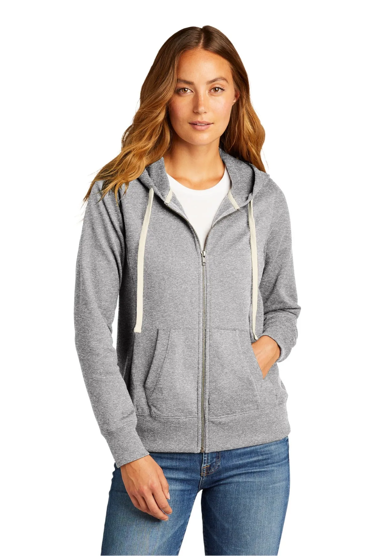 District Women's Re-Fleece™Full-Zip Hoodie DT8103