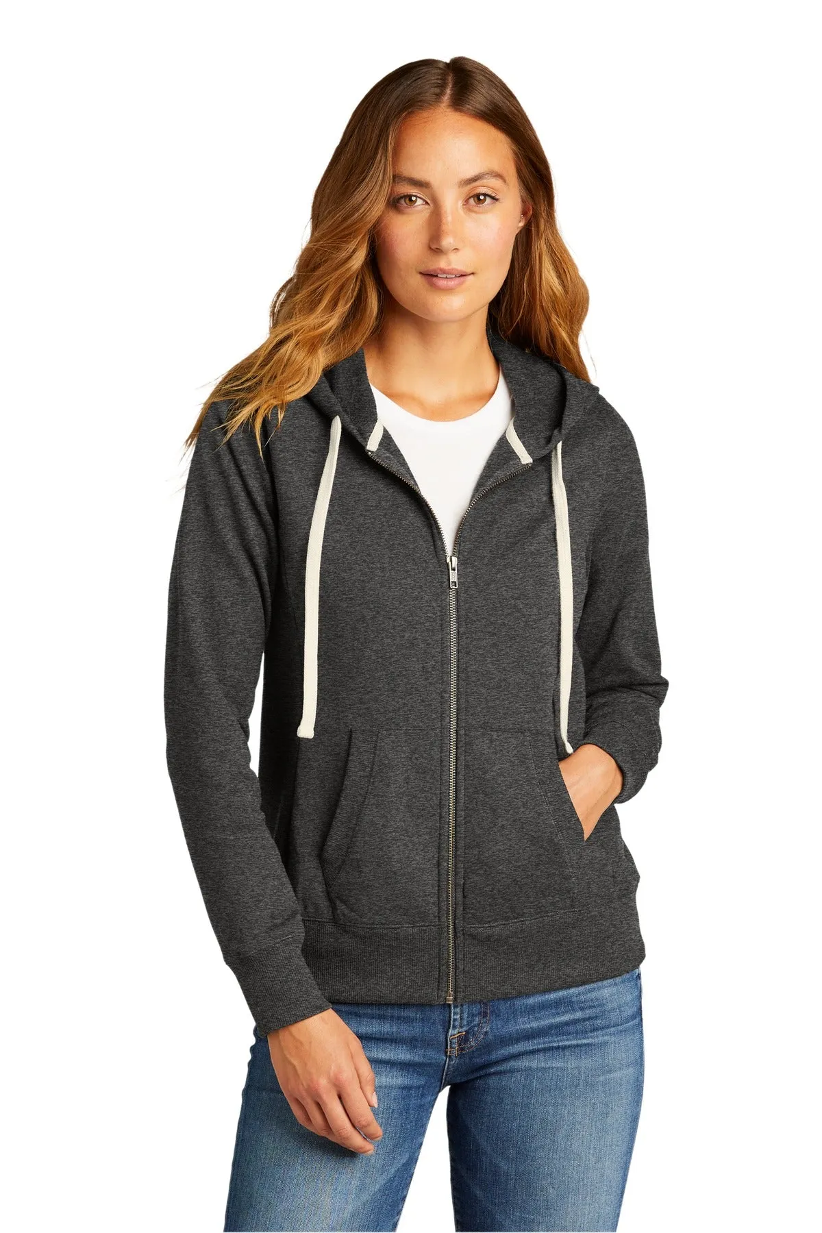 District Women's Re-Fleece™Full-Zip Hoodie DT8103