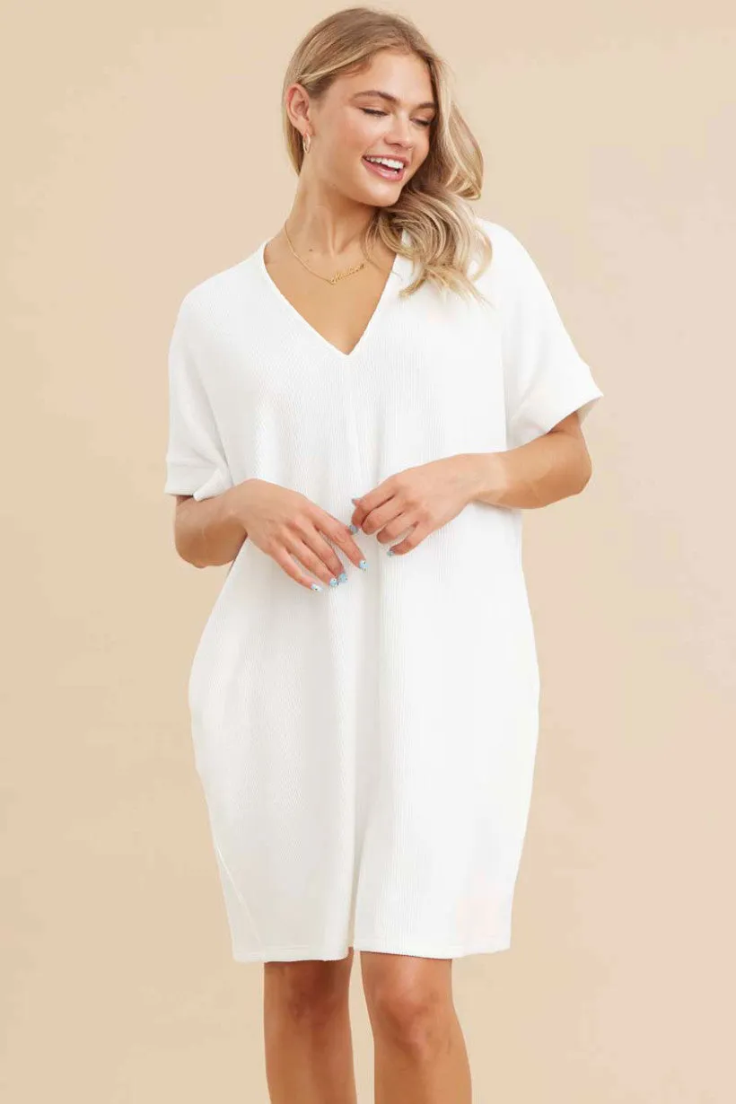 Elbow Sleeve Dress