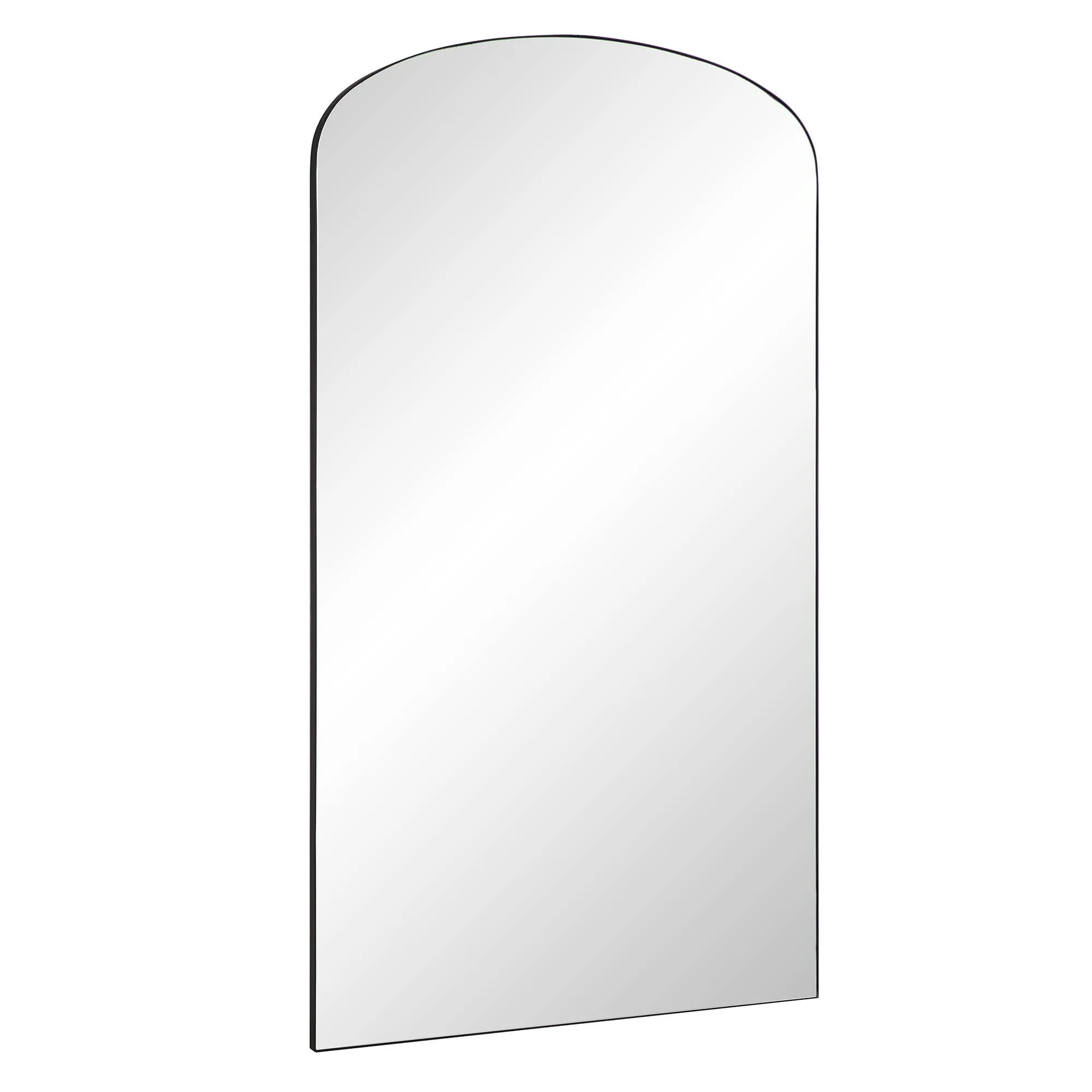 Emmy Extra-Large Black Arch Floor Mirror 180 x 100 cm