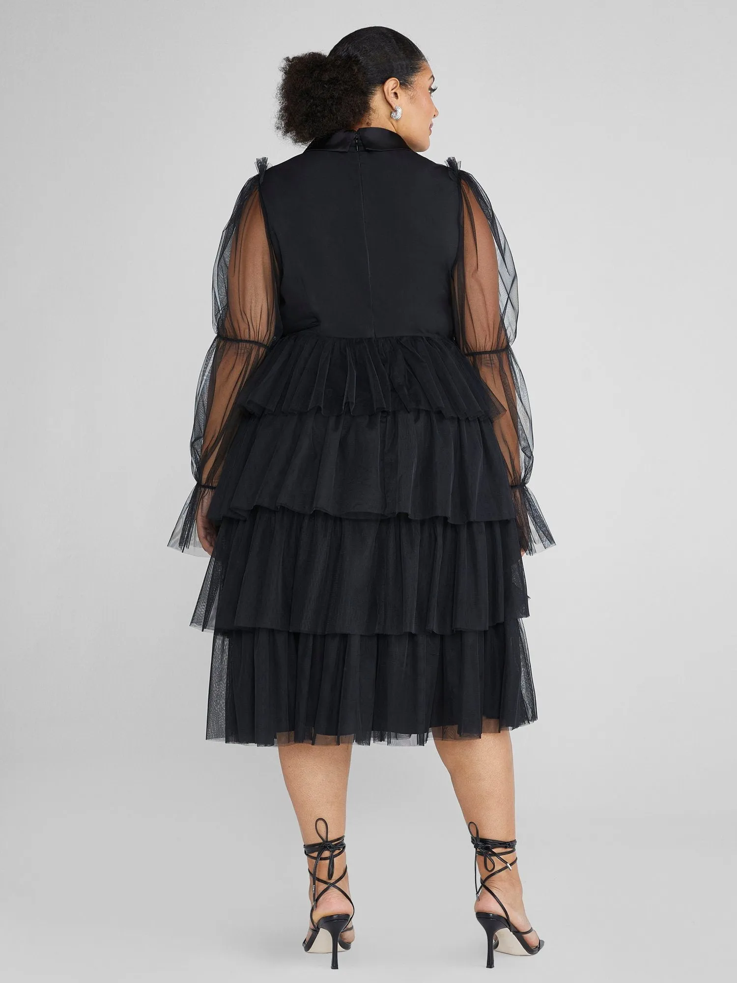 Evan Tiered Tulle Dress - FTF LAB 010: BEAUTICURVE