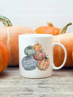 Fall Pumpkin Halloween Coffee Mug