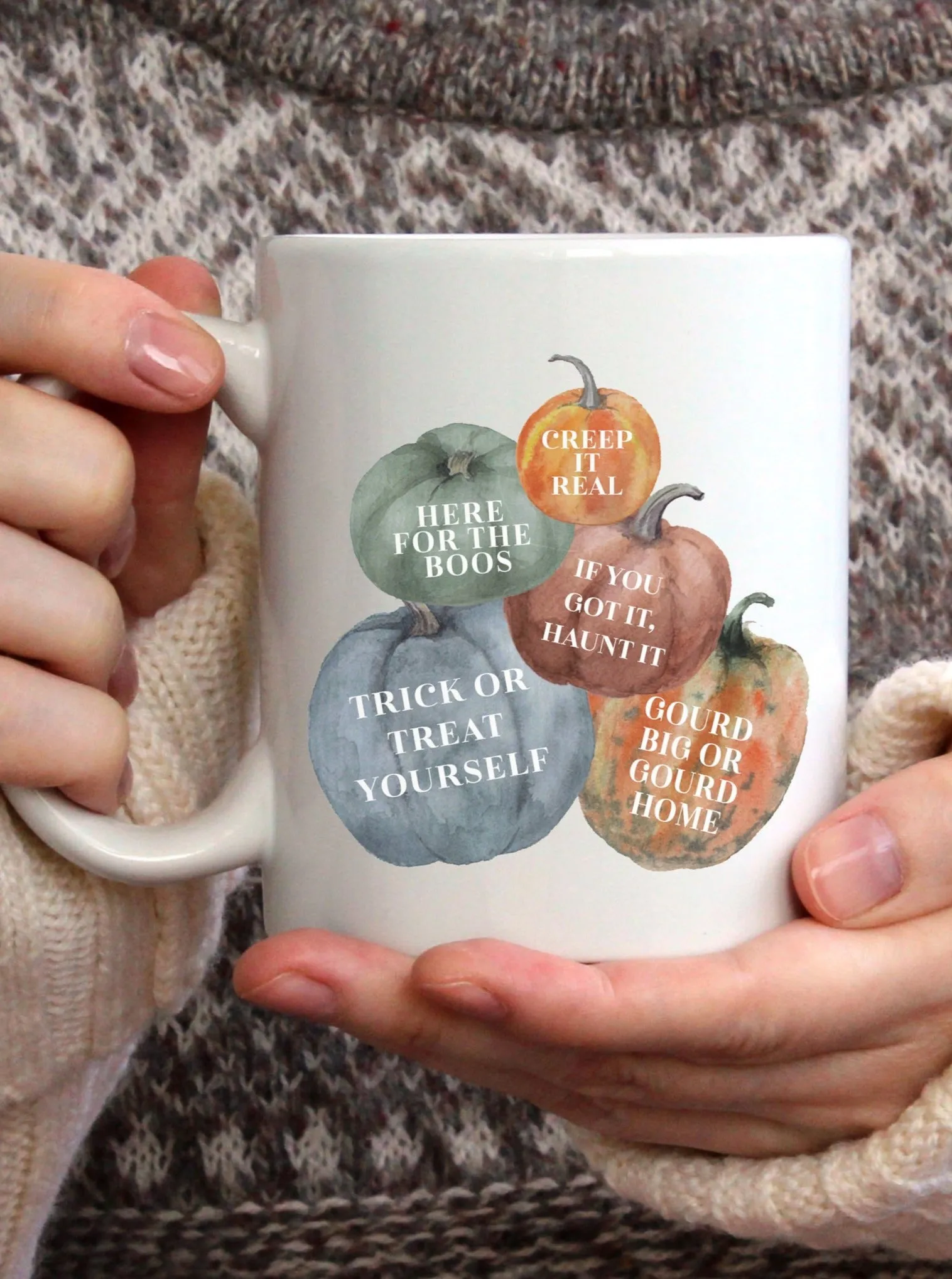 Fall Pumpkin Halloween Coffee Mug