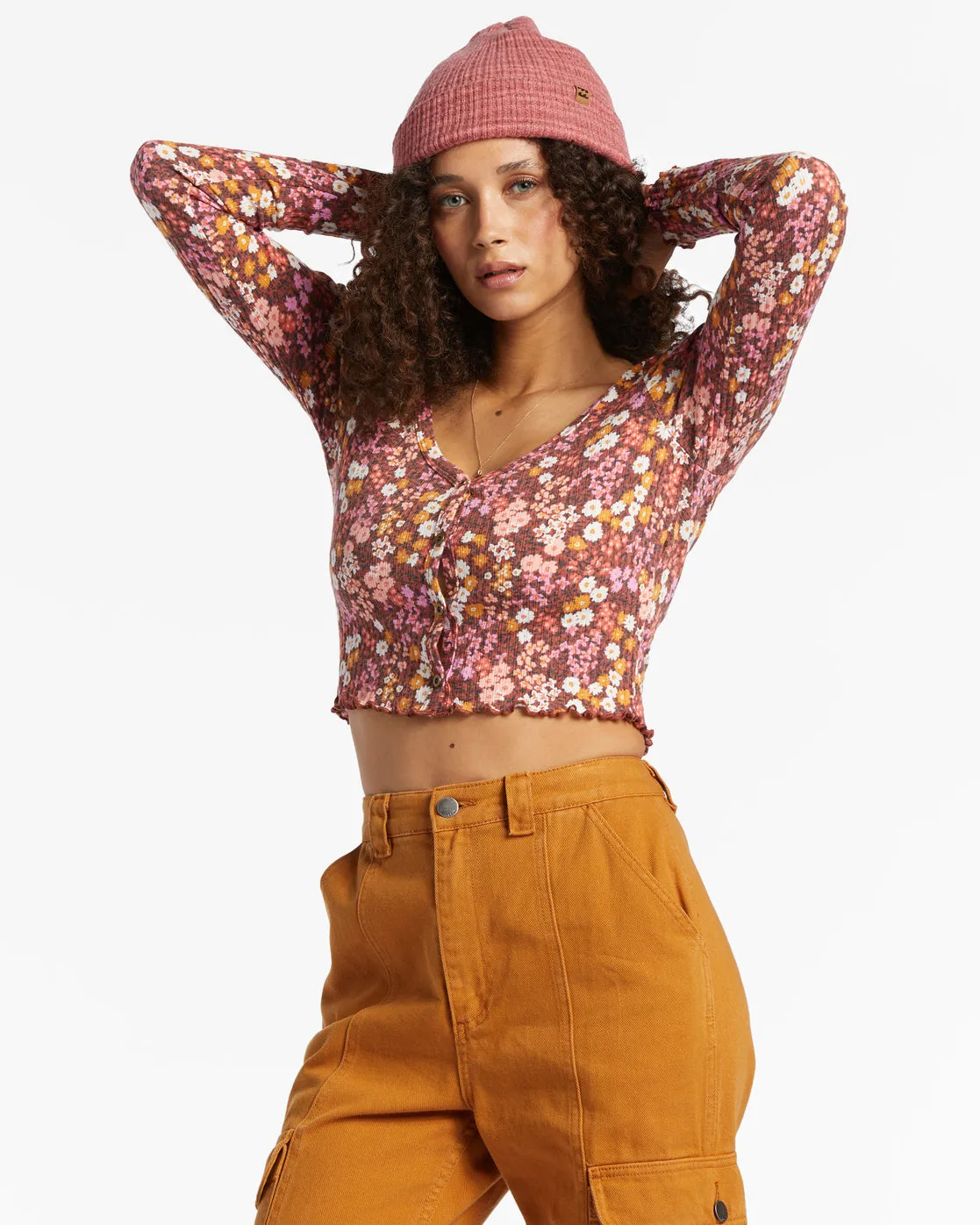 Falling In Love Top - Deep Sienna