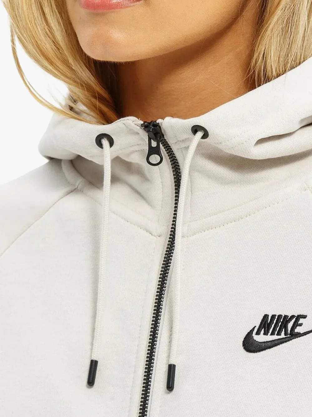 Felpa Nike da donna con cappuccio full zip Art:DX2317-104 latte