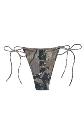 Forest Camo String Bikini Bottoms