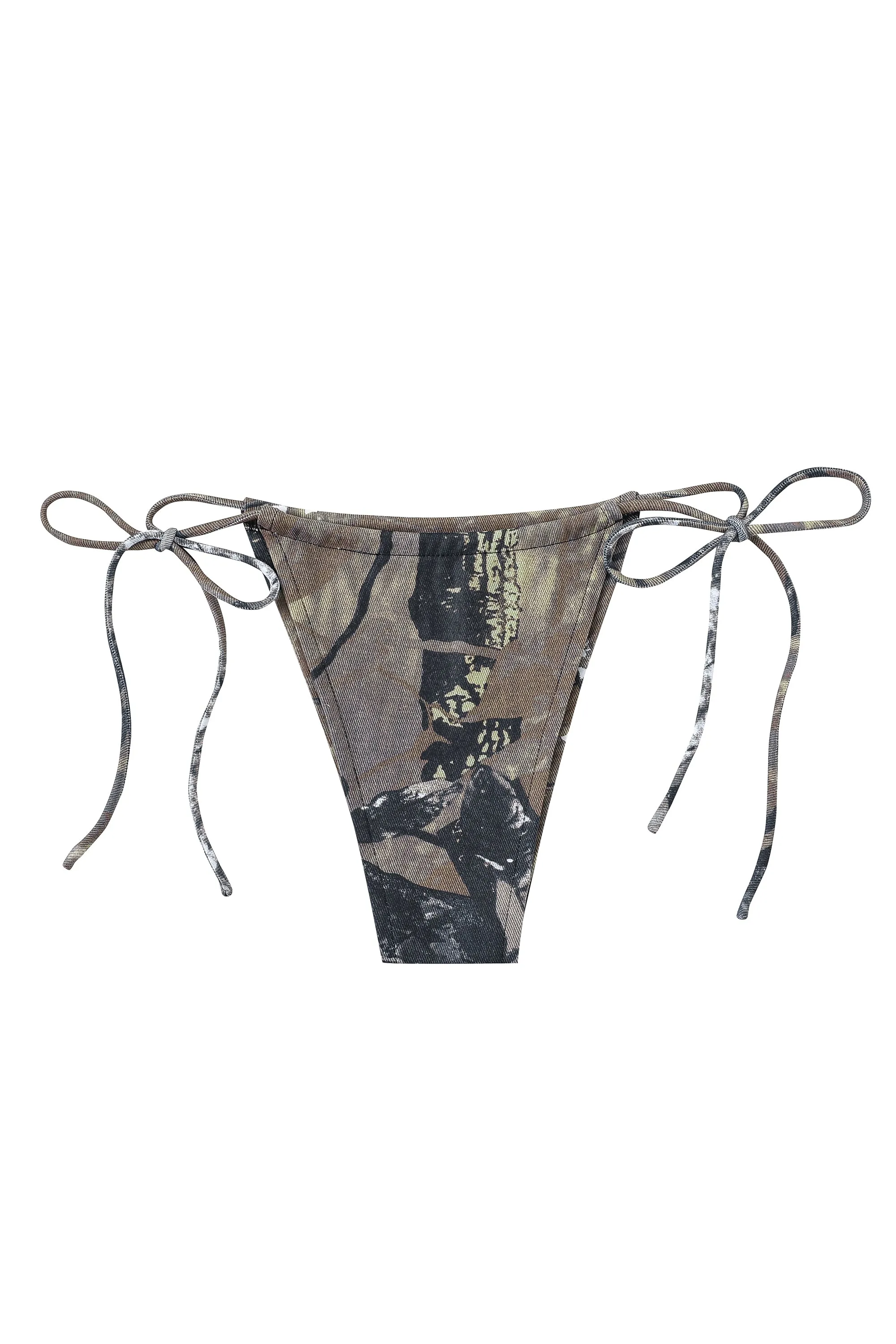 Forest Camo String Bikini Bottoms