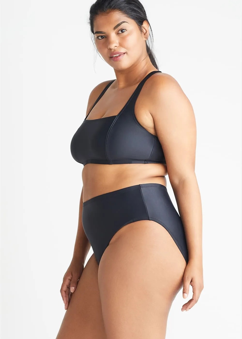 Gaia Square Neck Bikini Top Swimsuit