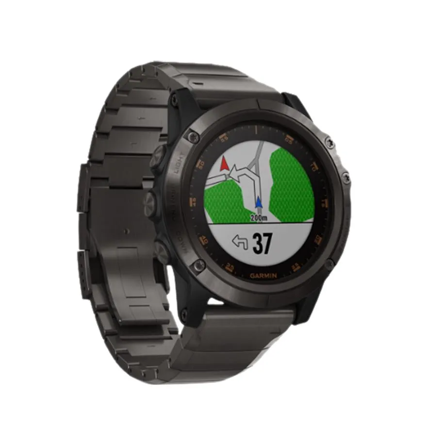 GARMIN FENIX 5 PLUS SAPPHIRE CARBON GRAY