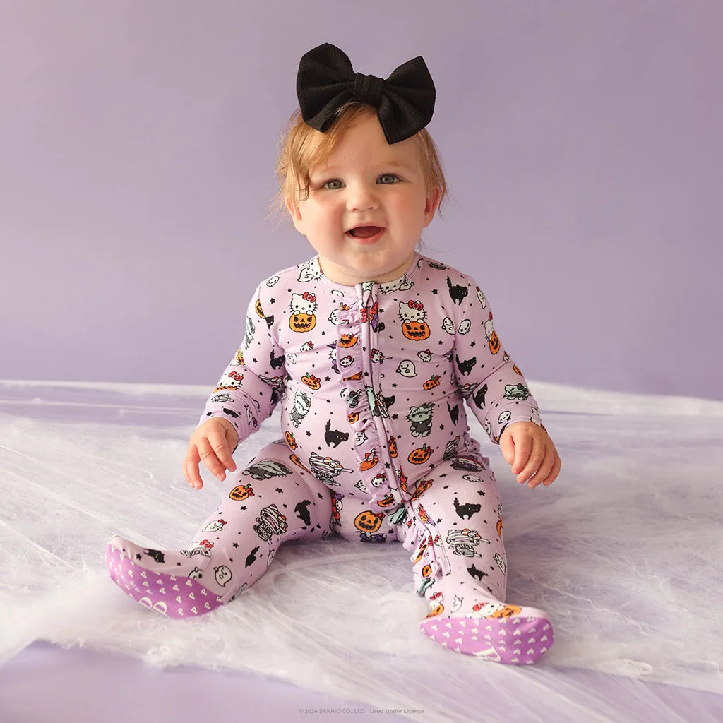 Hello Kitty Monsters Footie Ruffled Zippered One Piece