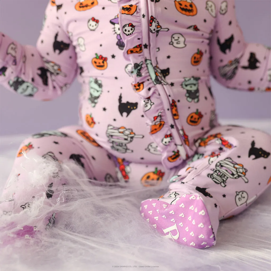 Hello Kitty Monsters Footie Ruffled Zippered One Piece