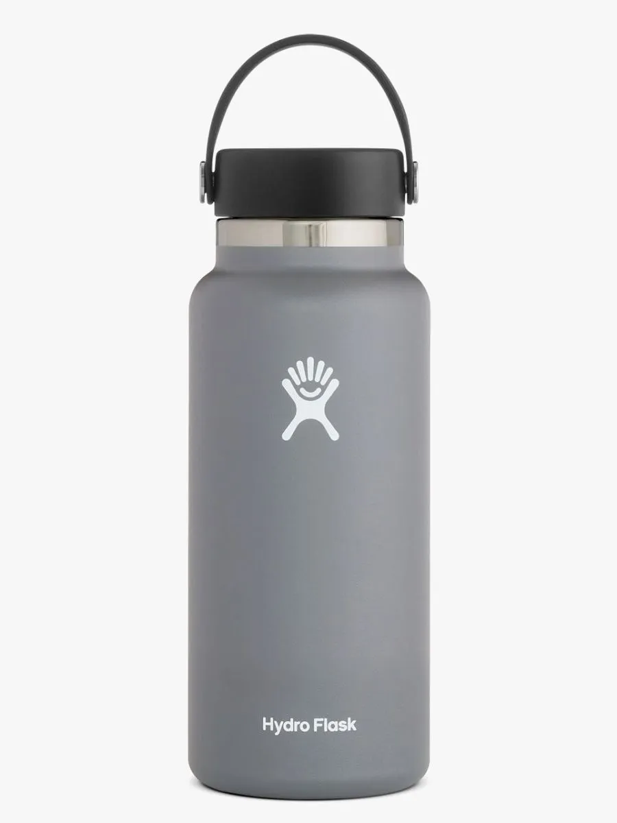 Hydro Flask 946ml (32oz) Wide Mouth with Flex Cap 2.0 - Stone