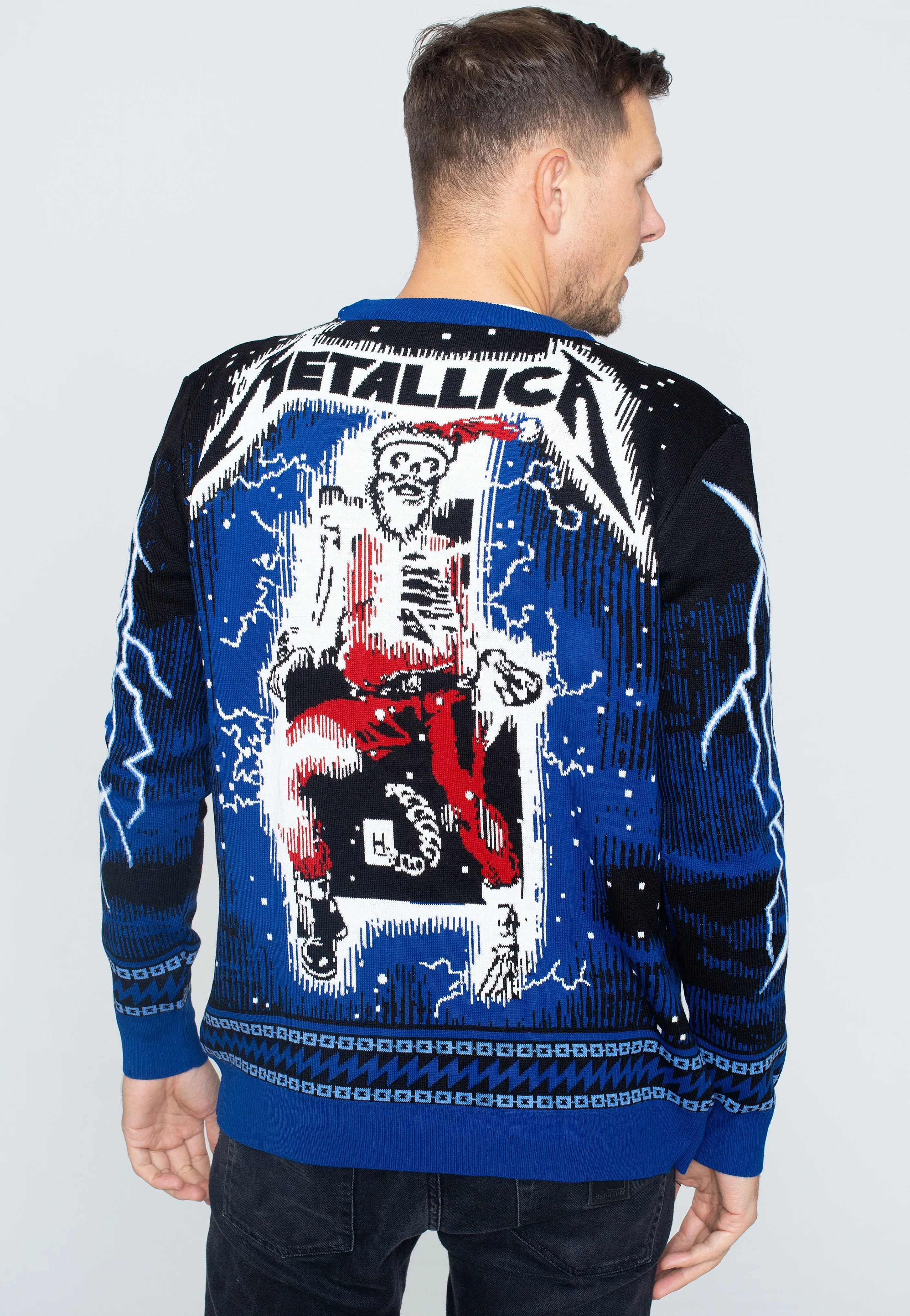 Metallica - Ride The Lightning Xmas Knit - Pullover