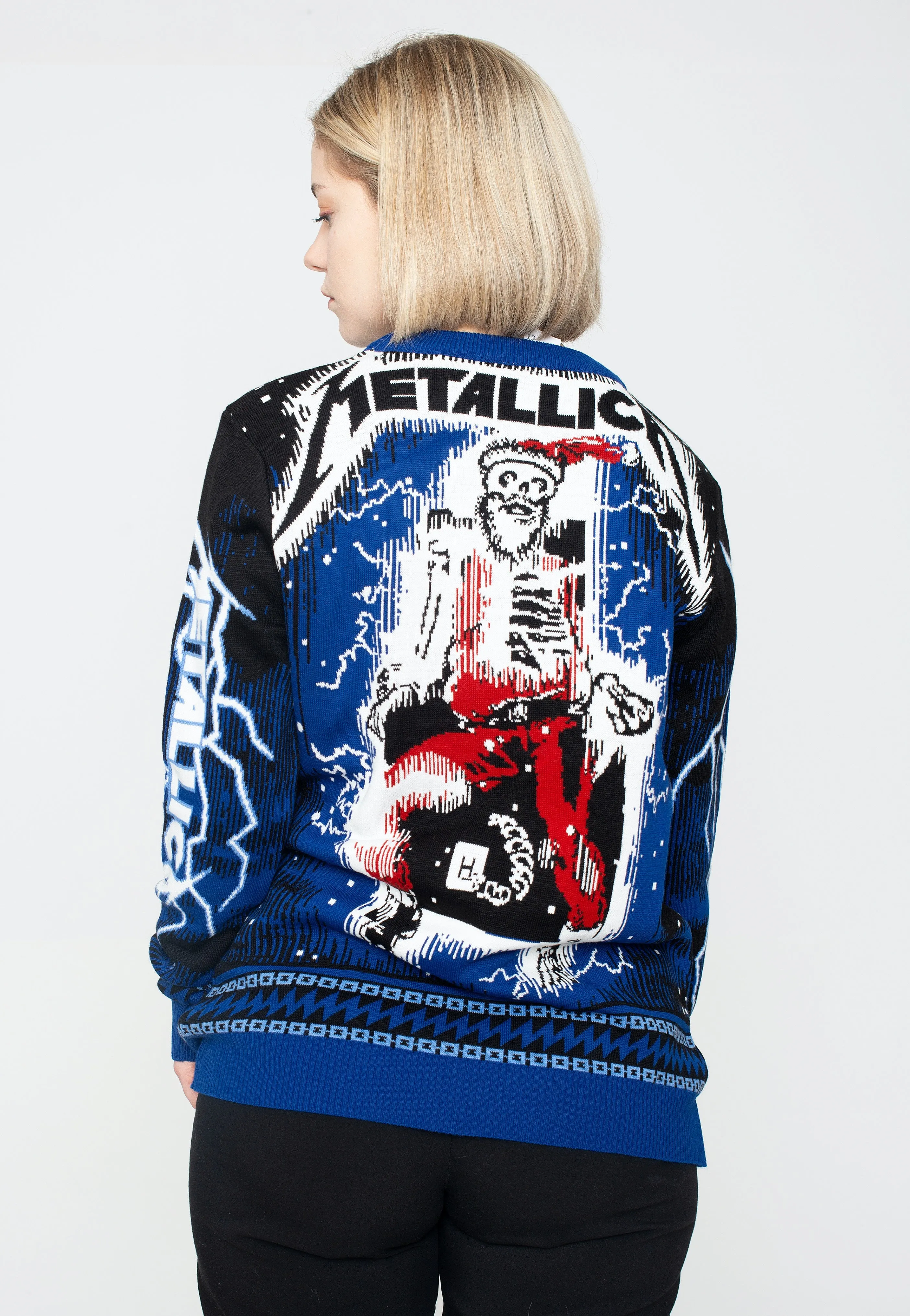 Metallica - Ride The Lightning Xmas Knit - Pullover