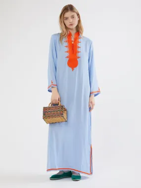 Moroccan Aziza cotton kaftan