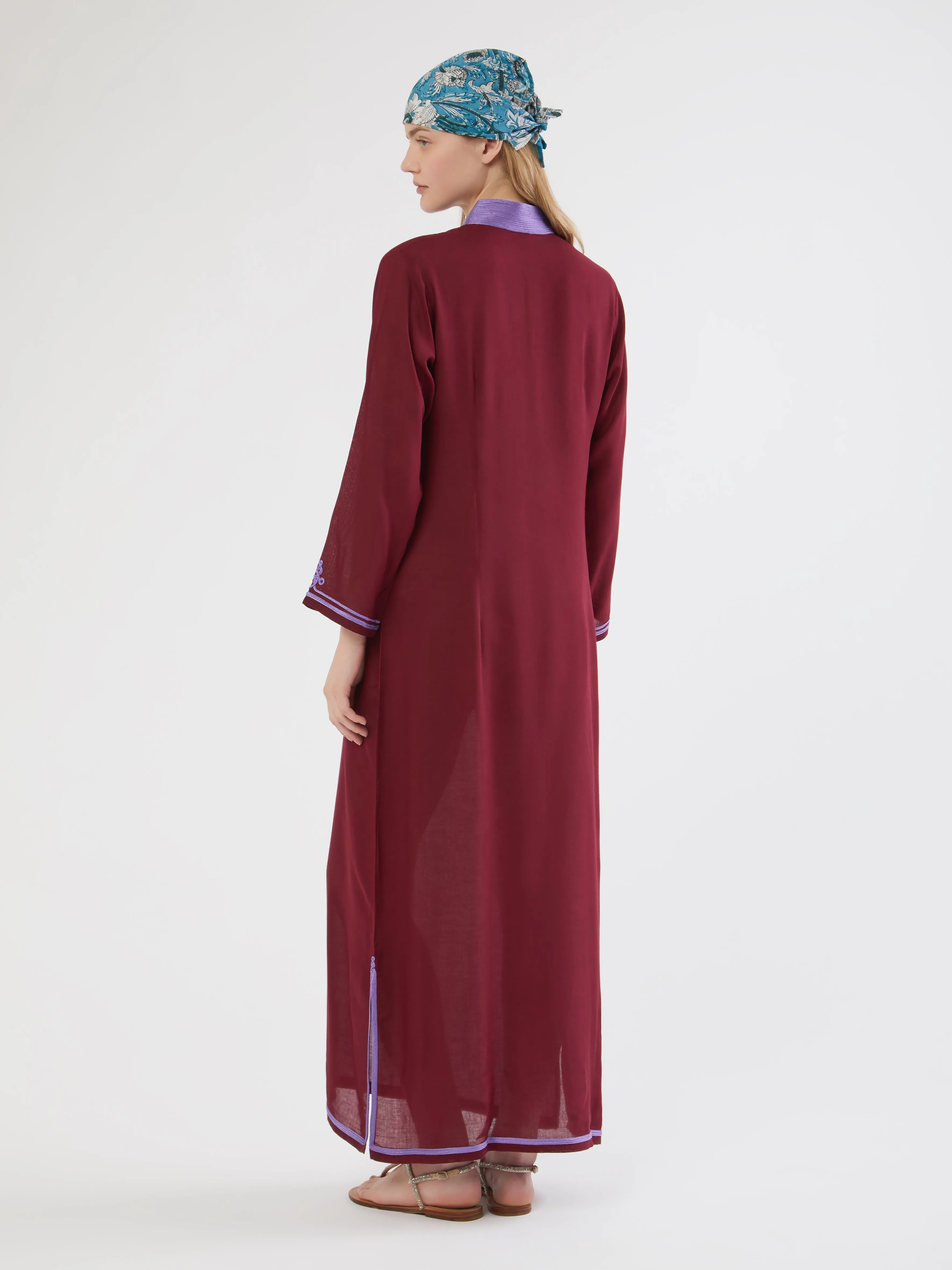 Moroccan Aziza cotton kaftan