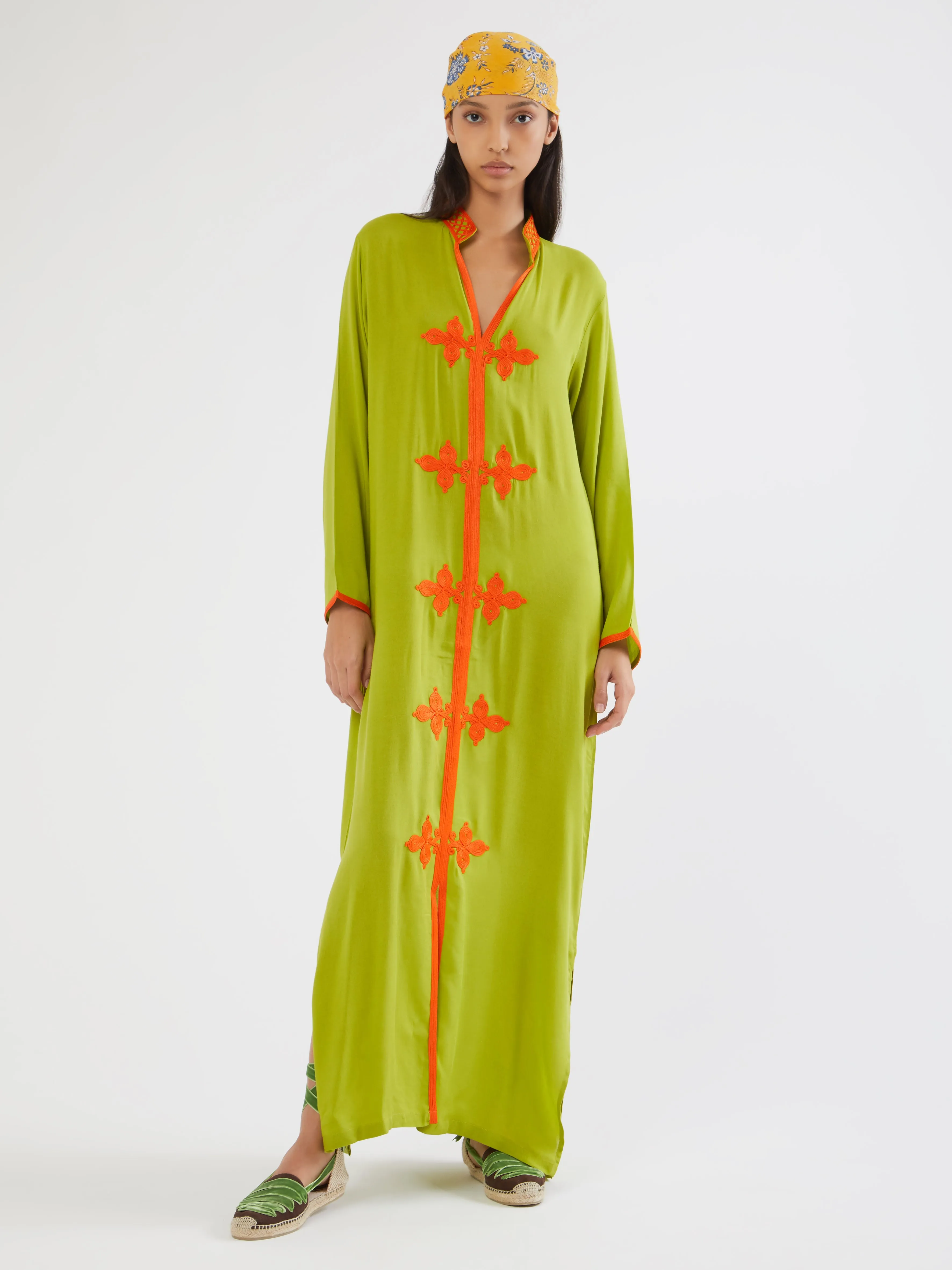 Moroccan Hind cotton kaftan