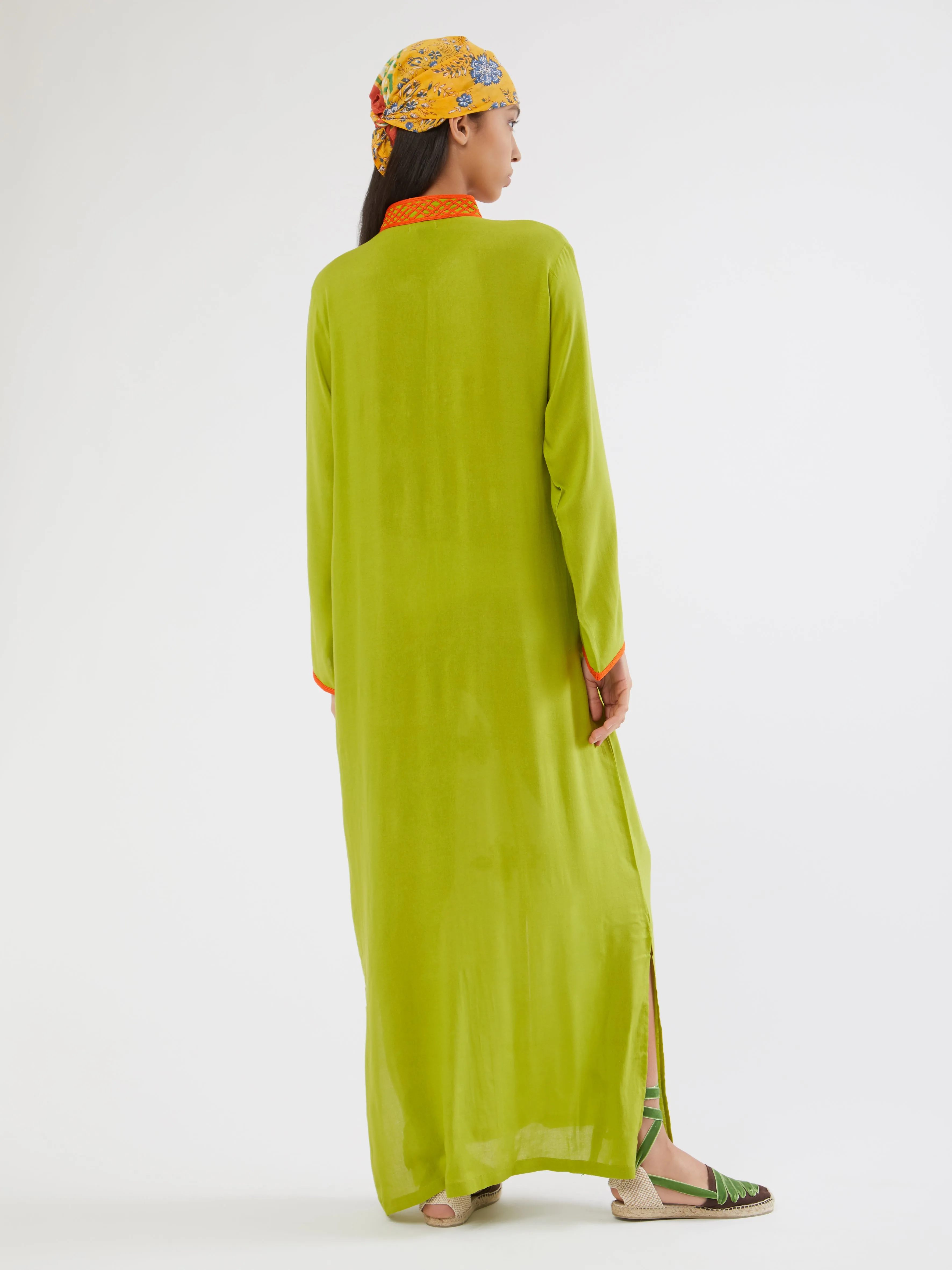 Moroccan Hind cotton kaftan