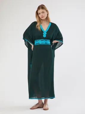 Moroccan Hoda cotton kaftan