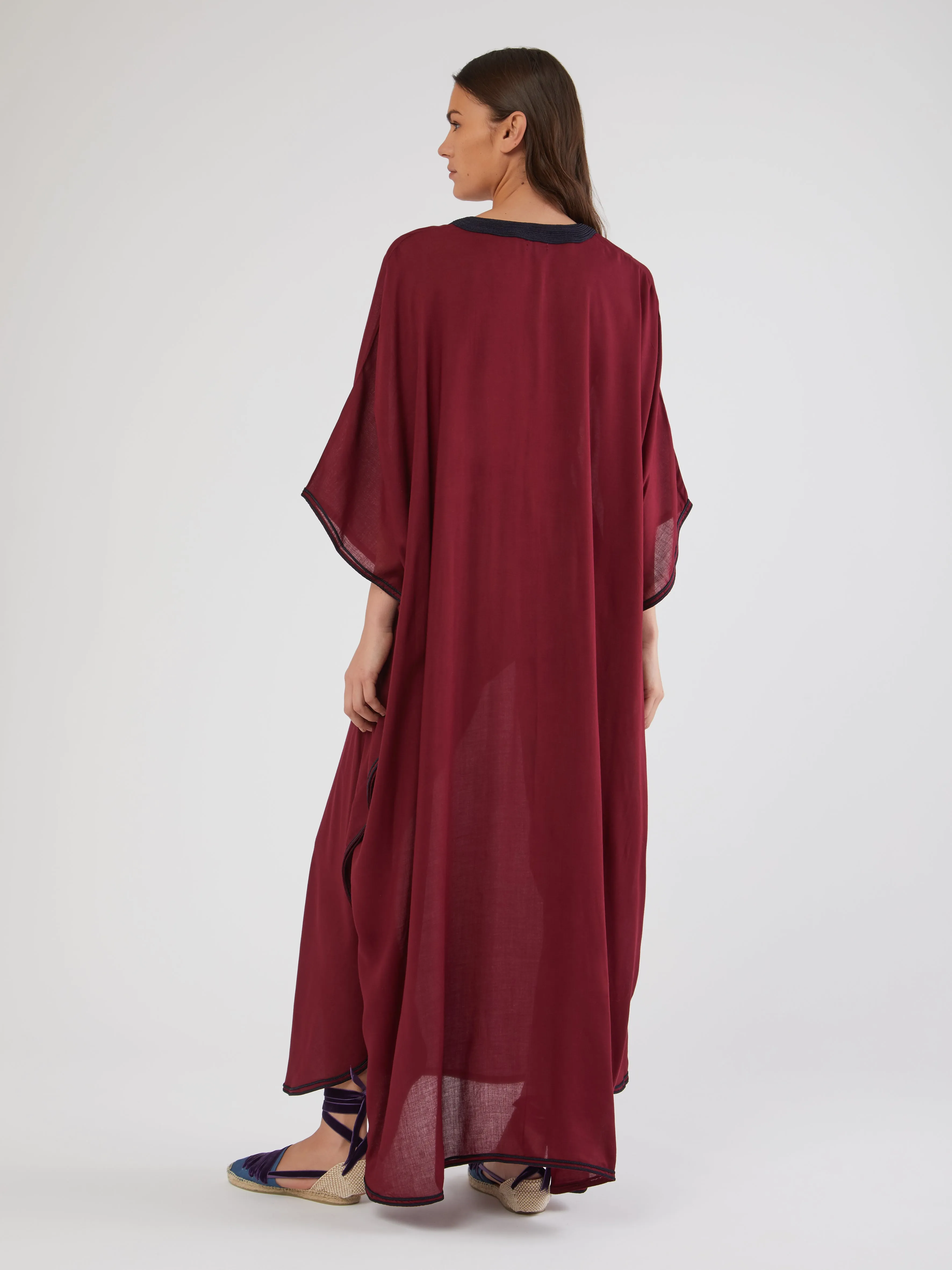 Moroccan Hoda cotton kaftan