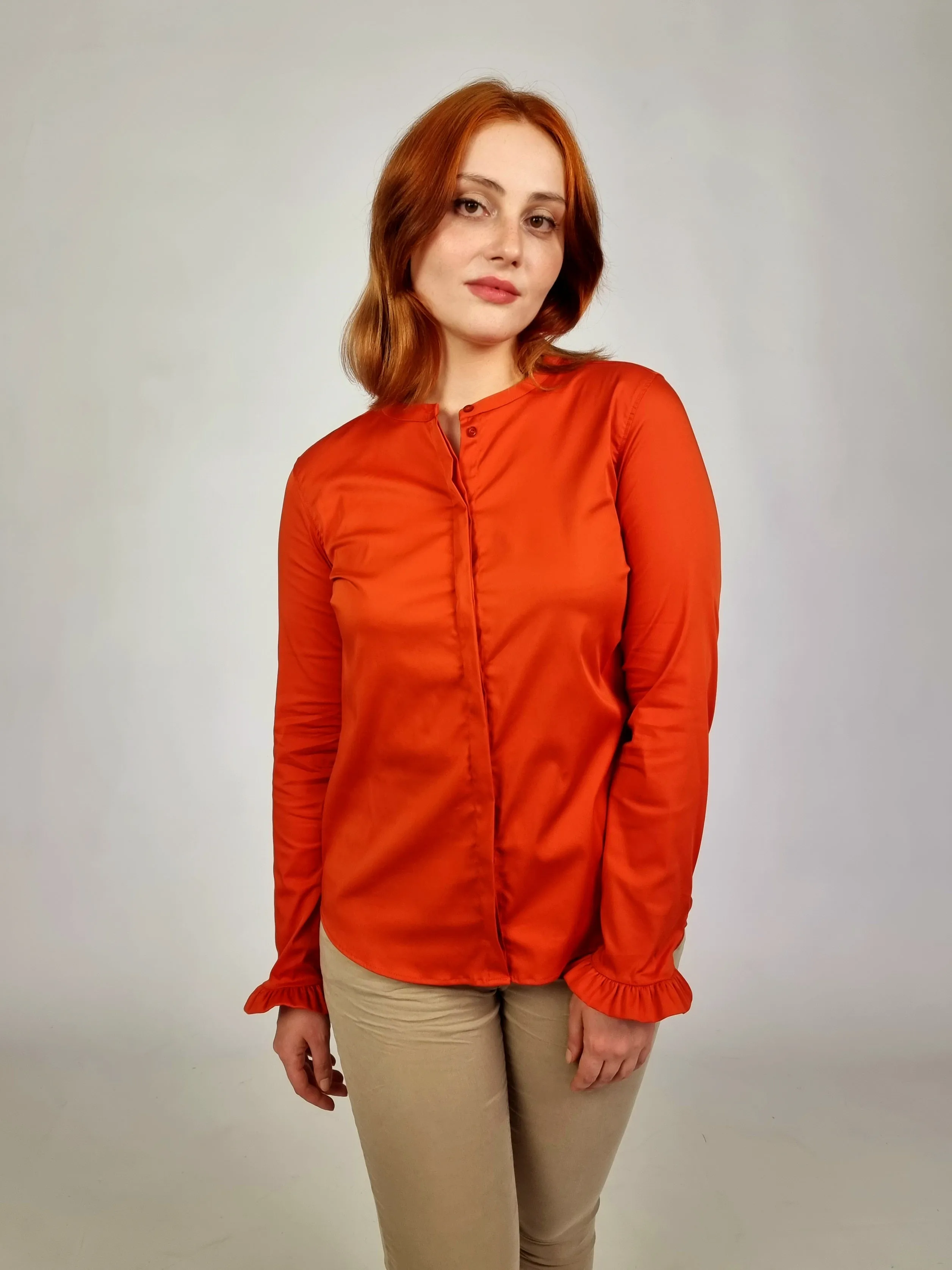 Mos Mosh Burnt Ochre Mattie Shirt