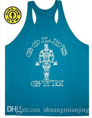 New 2017 Bodybuilding Vest Men GOLD'S sports Tank Top Professional GYM Fitness mens Tank Top Size M-XXL