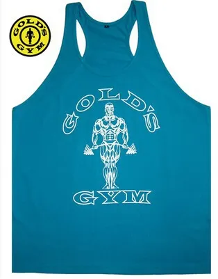 New 2017 Bodybuilding Vest Men GOLD'S sports Tank Top Professional GYM Fitness mens Tank Top Size M-XXL