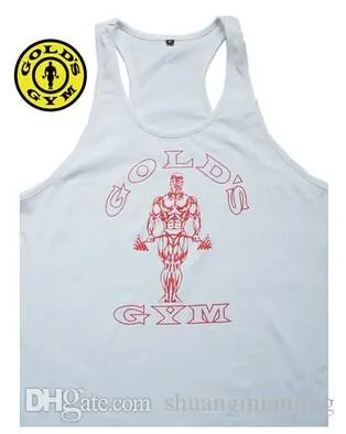 New 2017 Bodybuilding Vest Men GOLD'S sports Tank Top Professional GYM Fitness mens Tank Top Size M-XXL