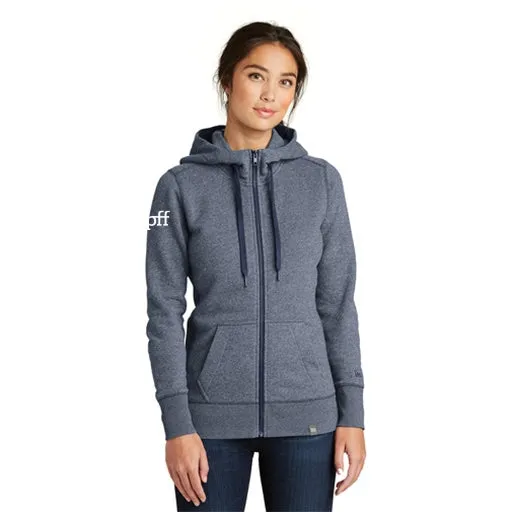 New Era Ladies French Terry Full-Zip Hoodie