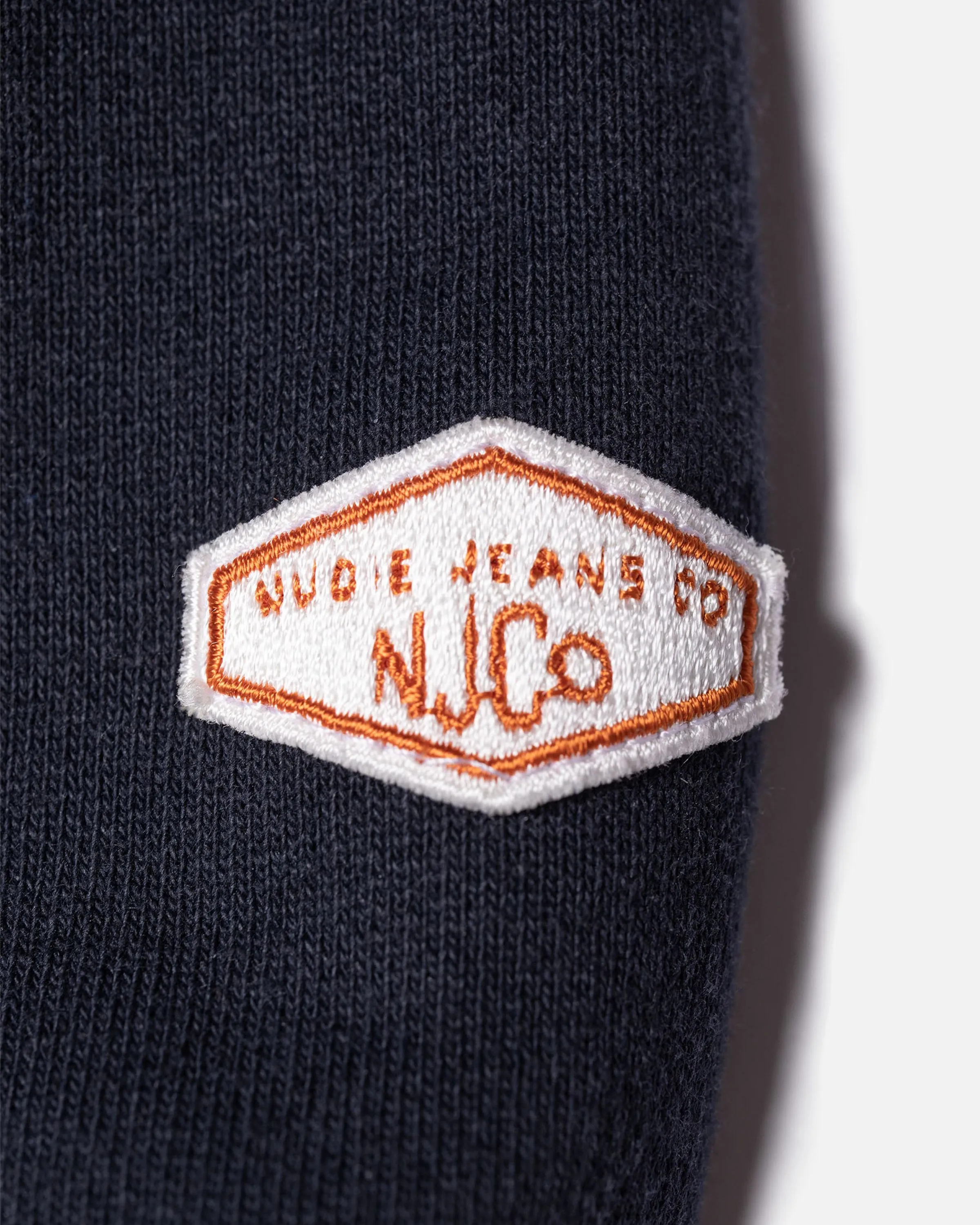 Nudie Jeans Hasse Crew Neck Sweat - Navy