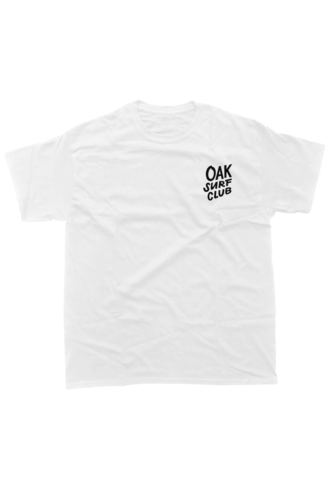 OAK SURF CLUB UNISEX GROVER TEE - WHITE