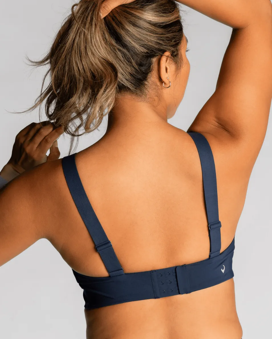 Off The Hook Bra – Night Swim Navy