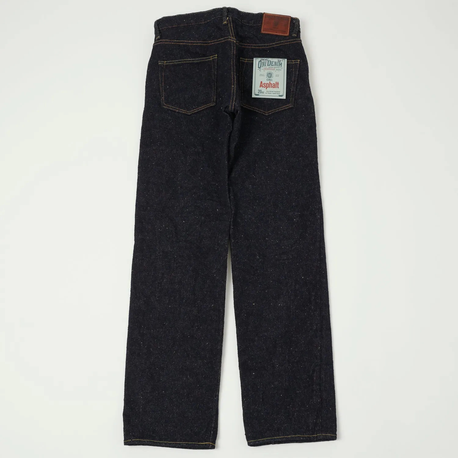 ONI 266 'Asphalt' 20oz Wide Straight Jean - One Wash