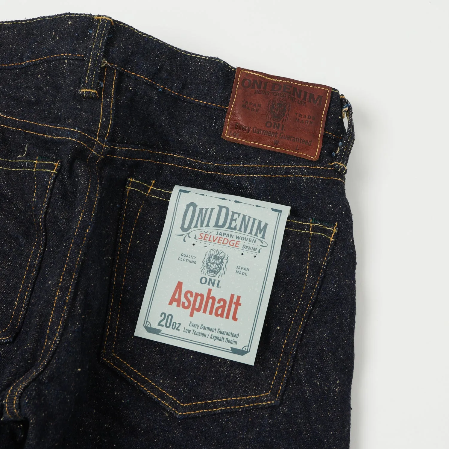 ONI 544 Asphalt Stylish Slim Straight Jean - One Wash