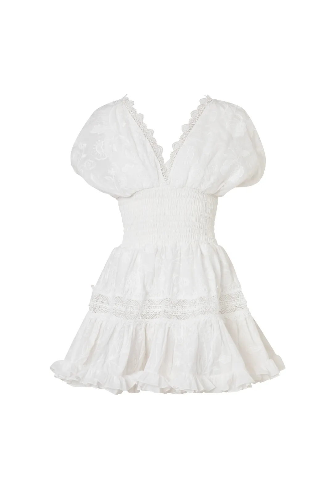 PALOMAS DRESS WHITE