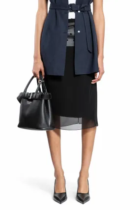 PRADA WOMAN BLACK SKIRTS