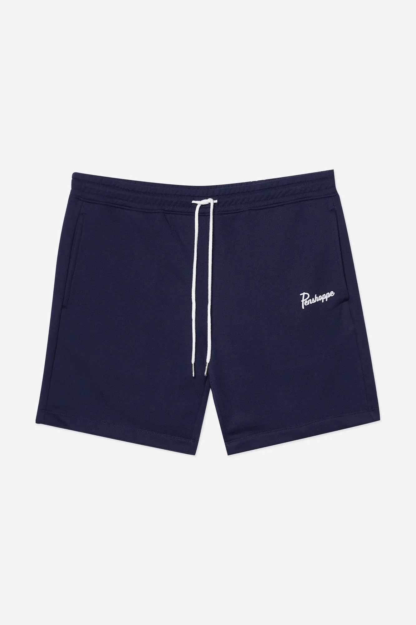 Relaxed Fit Brushed Terry Shorts with Penshoppe Branding