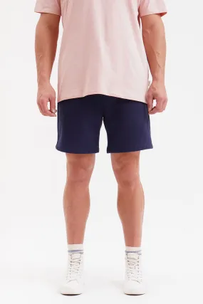 Relaxed Fit Brushed Terry Shorts with Penshoppe Branding