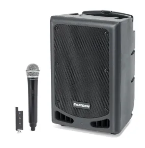 Samson Expedition XP208w 4-channel 200w Rechargeable Portable PA System with Bluetooth and Wireless Handheld Microphone