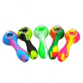 Silicone spoon pipe