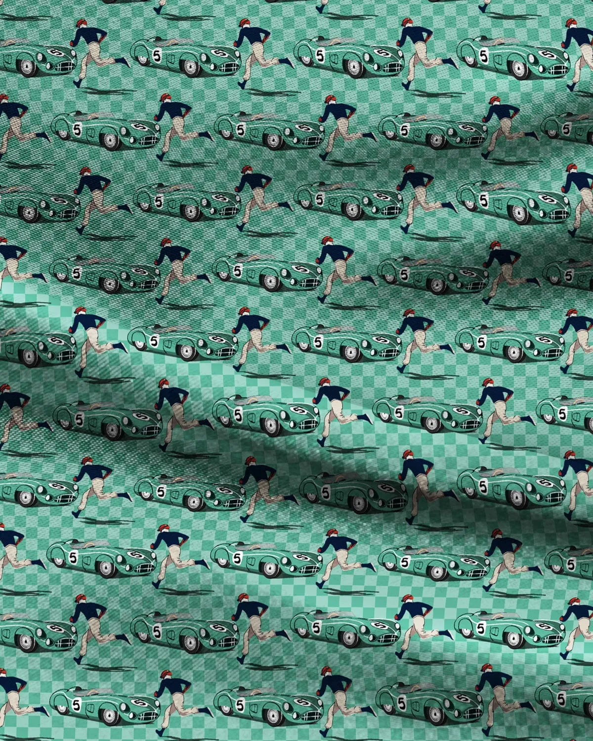 START | 24 Hours of Le Mans - Silk Tie - Green