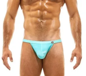 Swimwear Modus Vivendi Pure Velvet Swim Briefs Tanga-Cut Mint ES2112 85