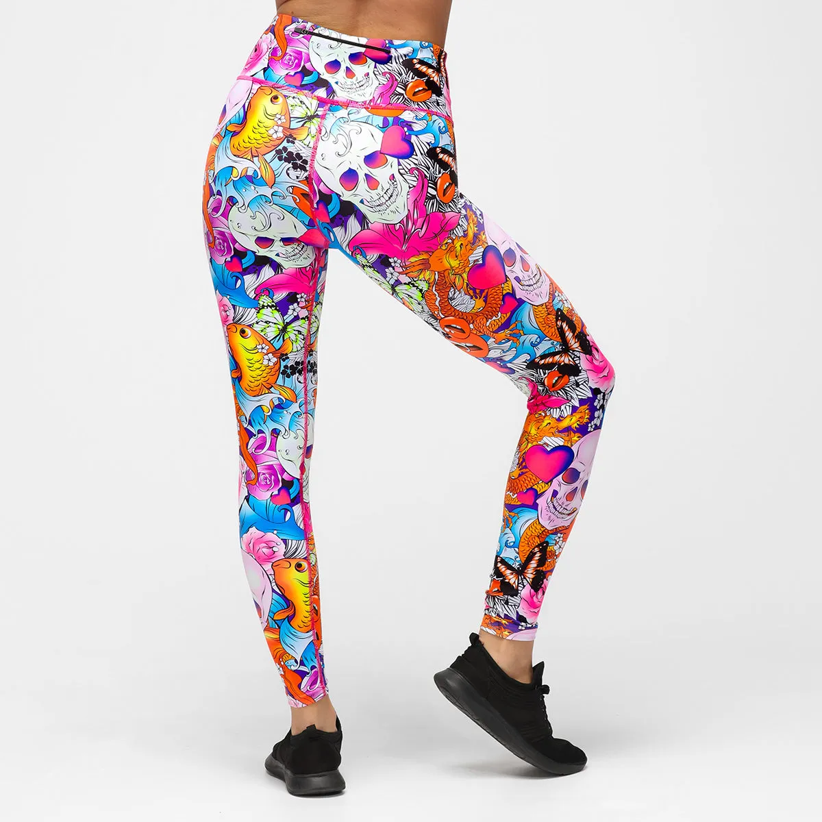 Tattoo Skulls Leggings