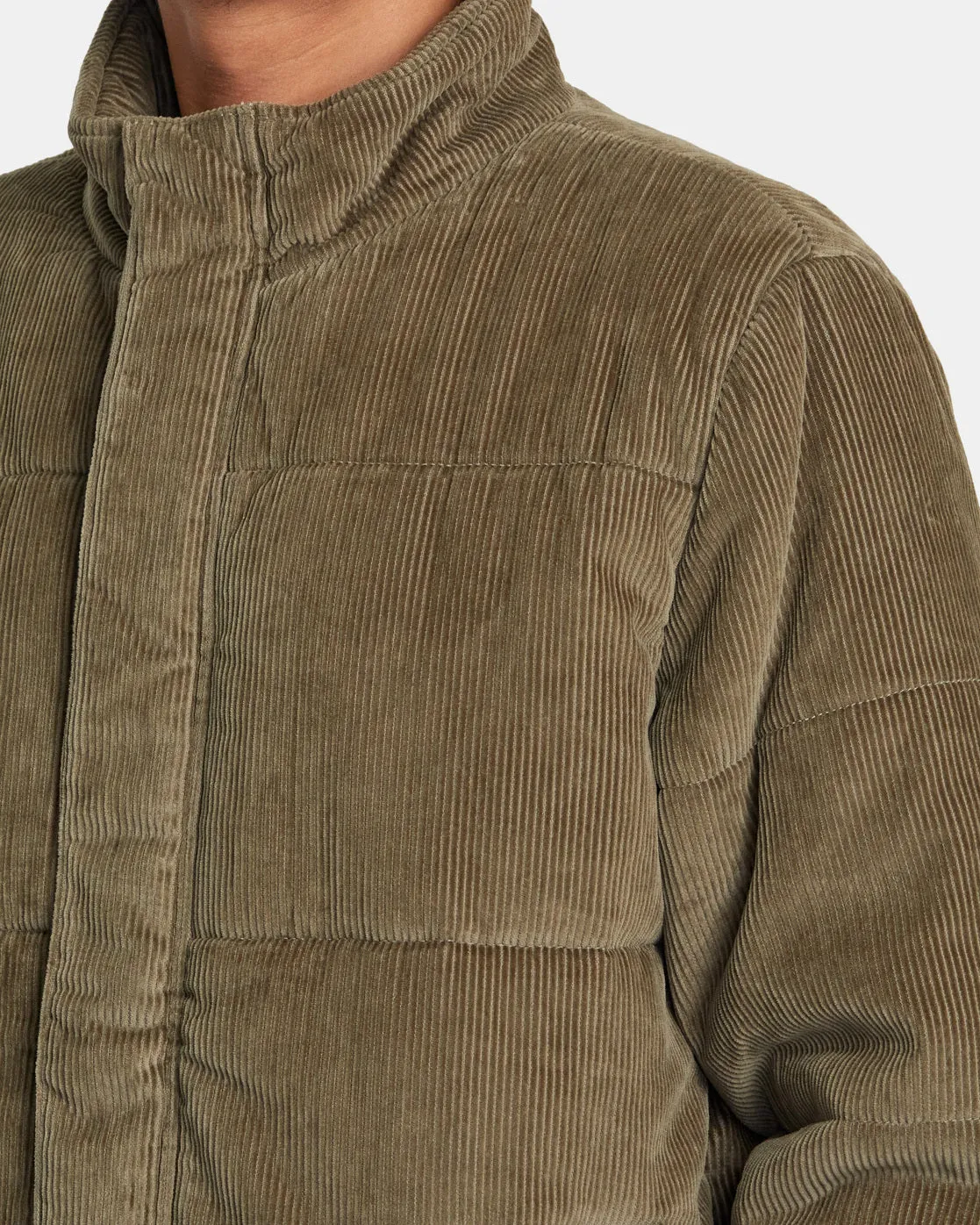 Townes Quilted Jacket - Mushroom