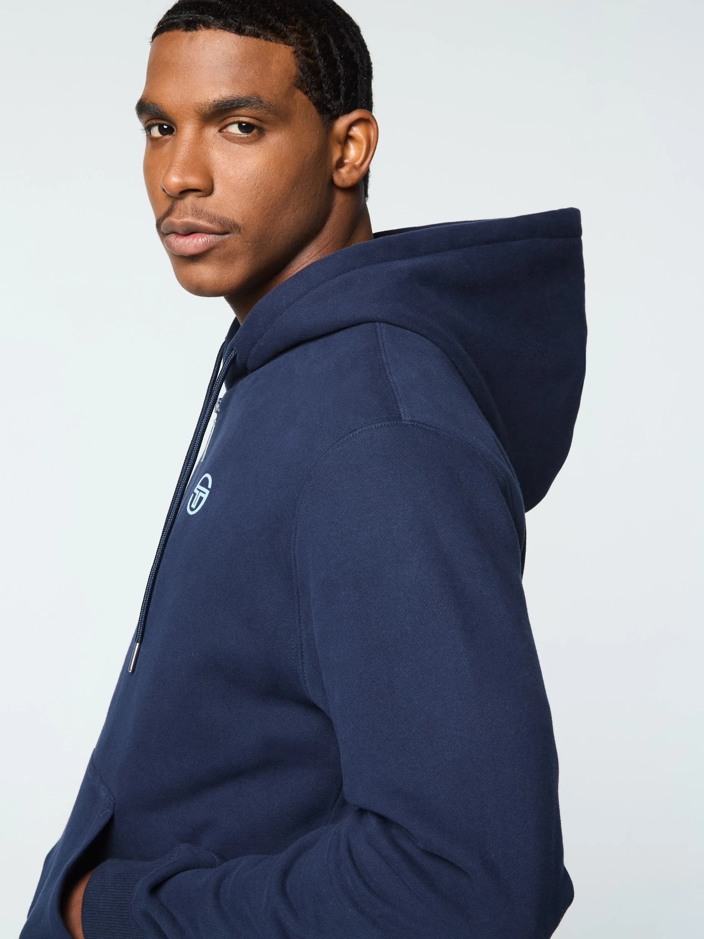 Varsita Zip Up Hoodie- Maritime Blue