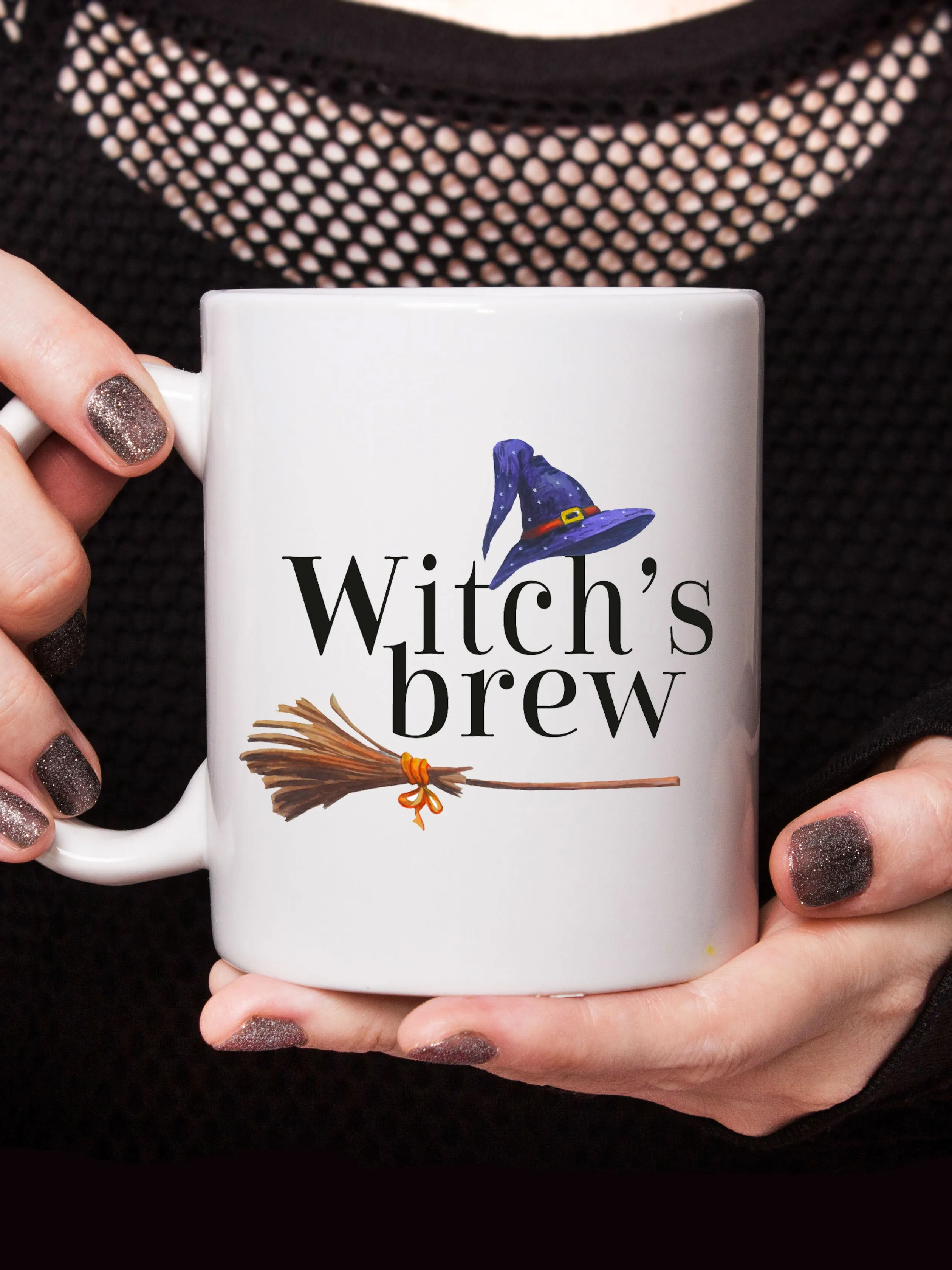 Witch's Brew Halloween Coffee Mug