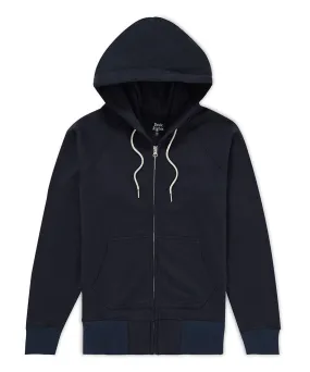 Zip Up Hoodie - Navy