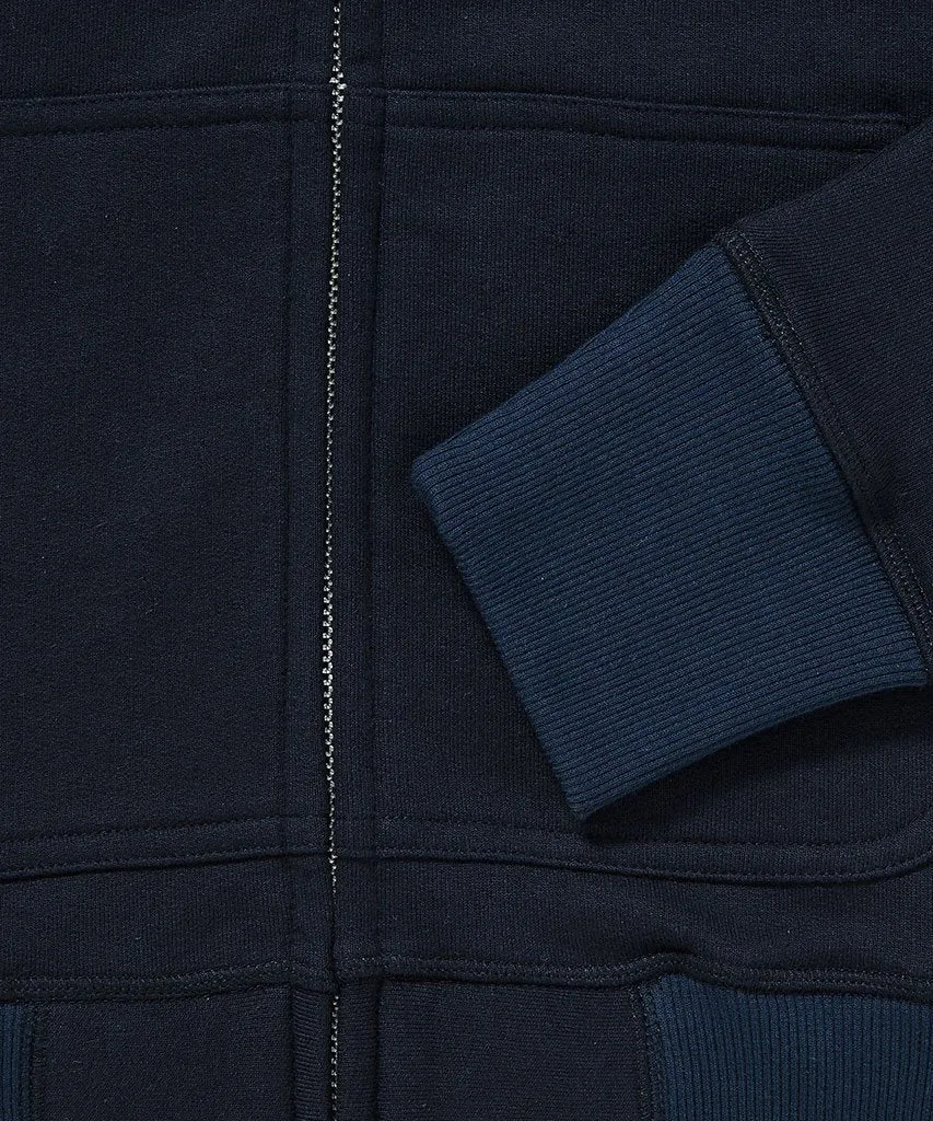 Zip Up Hoodie - Navy